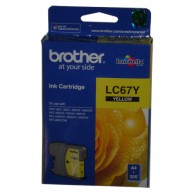 Brother LC67 Yellow Ink Cartridge